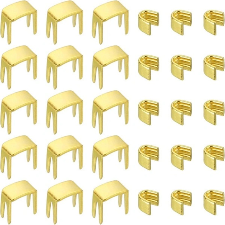 Cipzár javító készlet No.8, 60 darabos, fém, többszínű, könnyen telepíthető