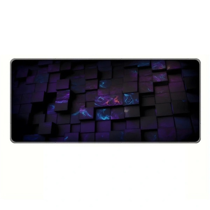 Mouse pad mare, 300x600mm, cauciuc natural, negru, pentru gaming si birou