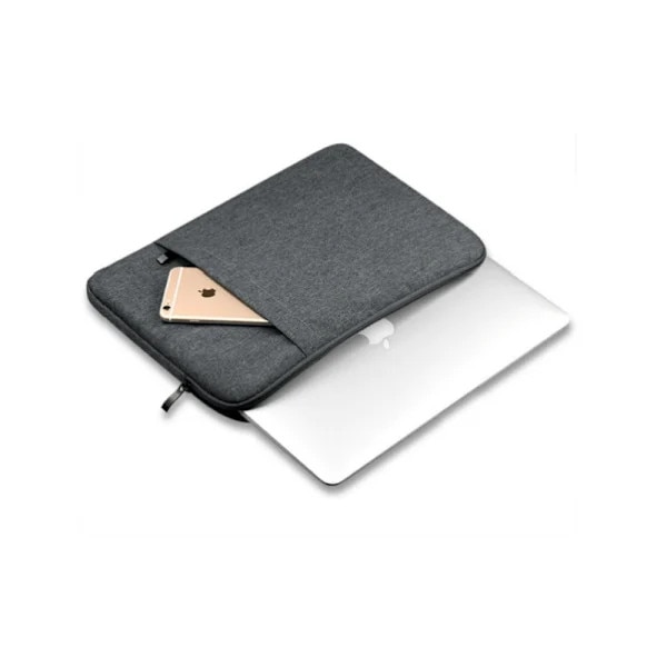 Husa laptop, 11-15 inch, material nylon, impermeabil, interior catifelat, set 1 buc.