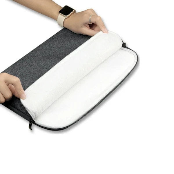 Husa laptop, 11-15 inch, material nylon, impermeabil, interior catifelat, set 1 buc.