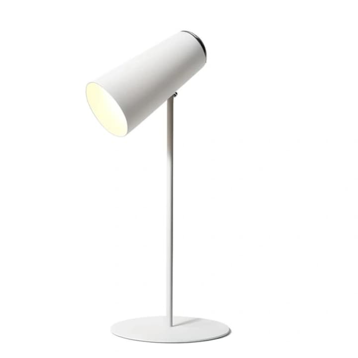 Lampa de proiectie apus, 2000mAh, baza magnetica, alb, 12.1x6.4x6.4cm