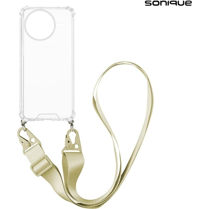 Husa telefon Sonique Armor Clear, antishock, TPU, marime specifica pentru Xiaomi Poco F7 Pro 5G / Poco F7 Ultra 5G, transparenta