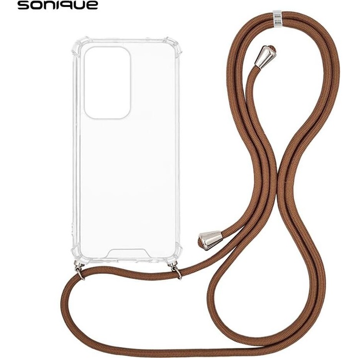 Husa telefon Sonique Armor Clear, antishock, transparent, pentru Honor 200 Lite 5G