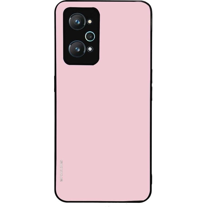 Husa telefon Sonique ColorBloc Series, roz deschis, silicon, antisoc, pentru Realme GT Neo 2 5G / Realme GT 2 5G / Realme GT Neo 3T 5G