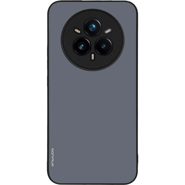 Husa telefon Sonique ColorBloc Series, antiderapanta, silicon, albastru, pentru Realme 14 Pro Plus 5G