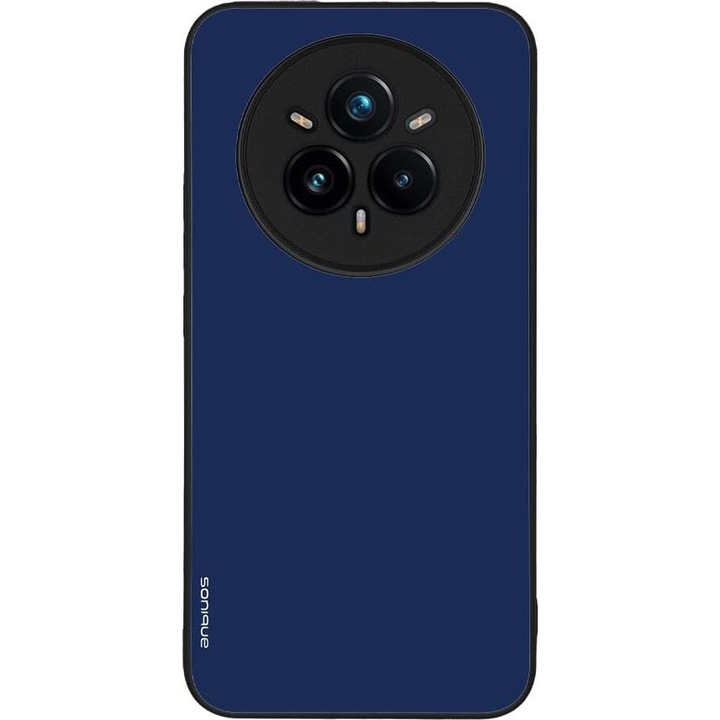 Husa telefon Sonique ColorBloc Series, antiderapanta, silicon, albastra, pentru Realme 14 Pro Plus 5G