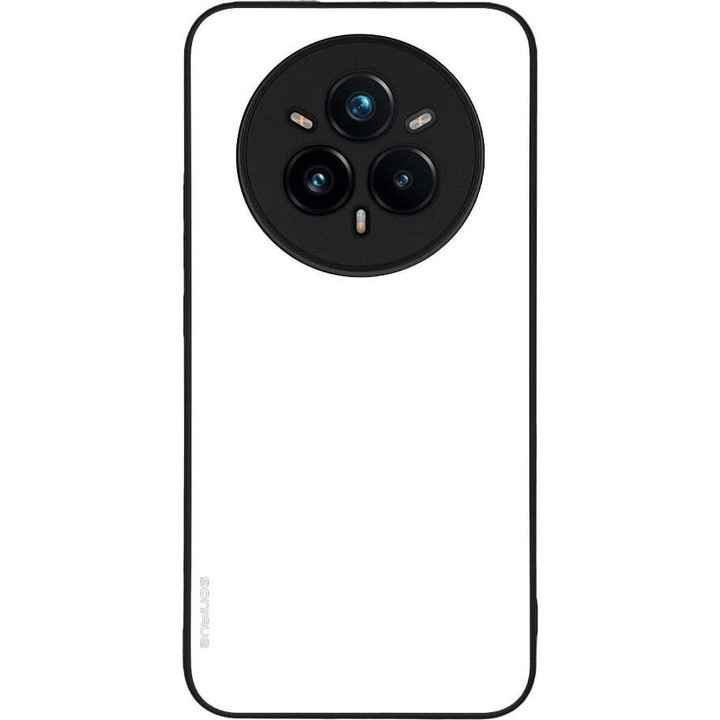 Husa telefon Sonique ColorBloc Series, alb, silicon, antisoc, pentru Realme 14 Pro Plus 5G