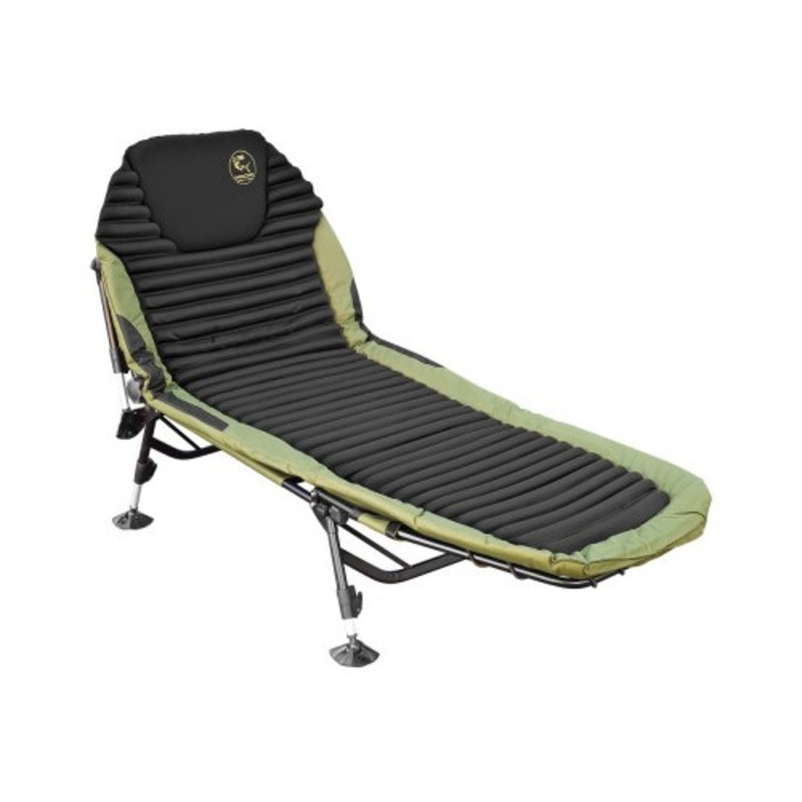 Baracuda HYB001 SPANDEX 3D összecsukható horgászágy, 200 x 83 cm, 6 láb