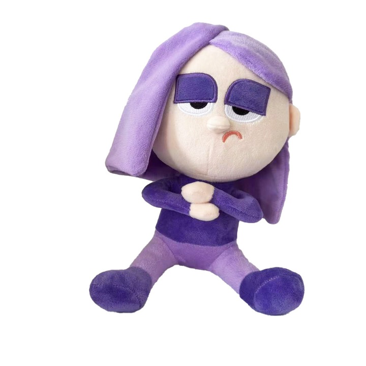 Jucarie de plus Duo, 30x25cm, multicolor, set