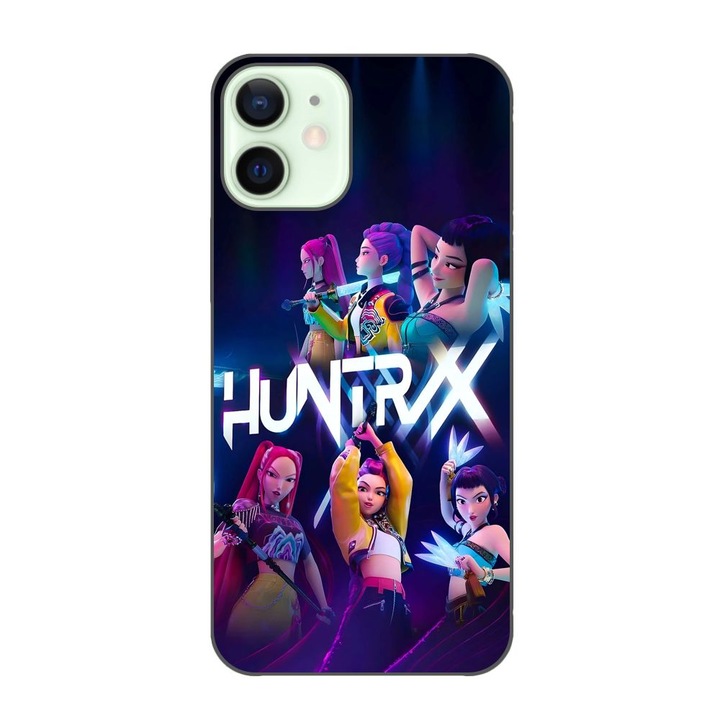 Husa compatibila cu Apple iPhone 12 Mini Silicon Gel Tpu Model KPop Demon Hunters HuntrXX