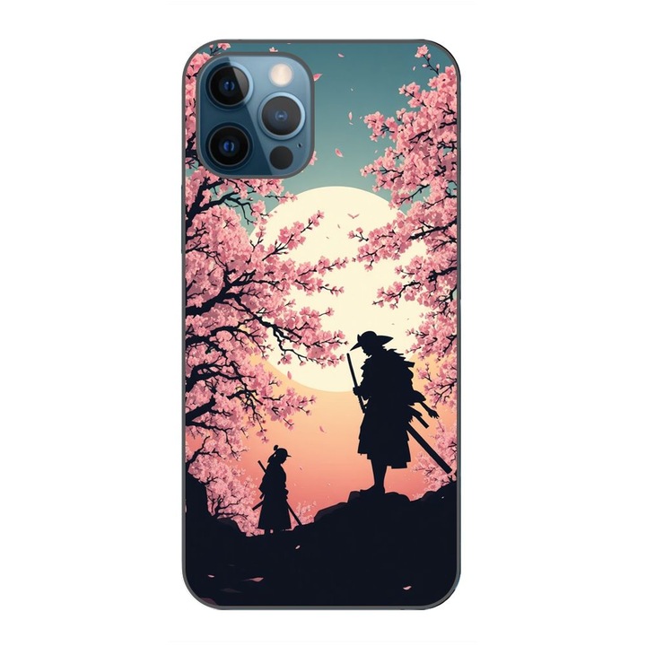Husa compatibila cu Apple iPhone 12 Pro Max Silicon Gel Tpu Model Samurai Training