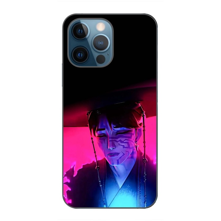 Husa compatibila cu Apple iPhone 12 Pro Silicon Gel Tpu Model KPop Demon Hunters Jinu Universe