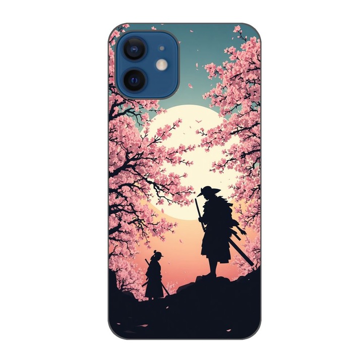 Husa compatibila cu Apple iPhone 12 Silicon Gel Tpu Model Samurai Training