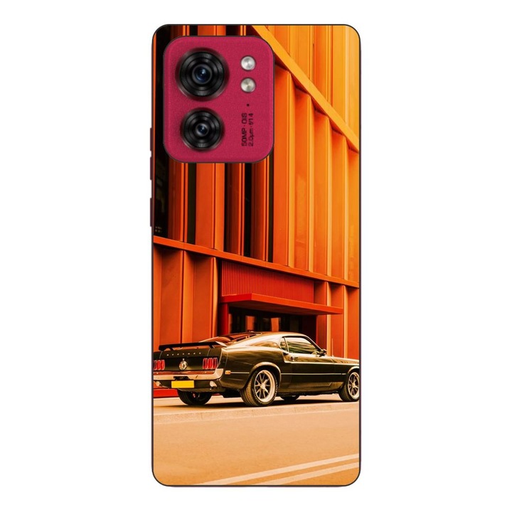 Husa compatibila cu Motorola Edge 40 Silicon Gel Tpu Model Mustang Sunset