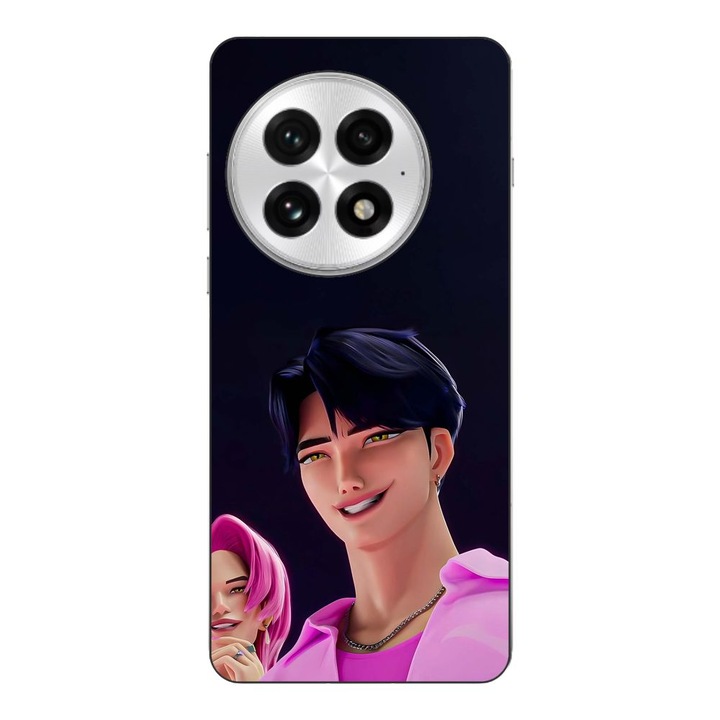 Husa compatibila cu OnePlus 13 Silicon Gel Tpu Model KPop Demon Hunters Saja Cool