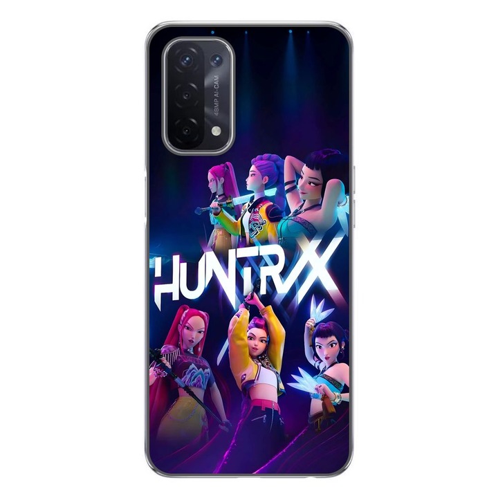Husa compatibila cu Oppo A54 5G, A74 5G Silicon Gel Tpu Model KPop Demon Hunters HuntrXX