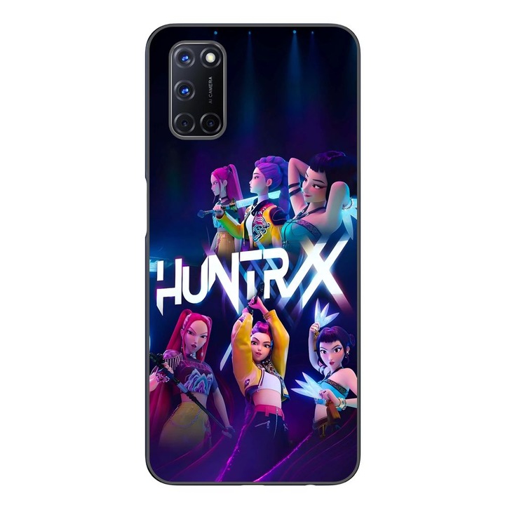 Husa compatibila cu Oppo A72 Silicon Gel Tpu Model KPop Demon Hunters HuntrXX