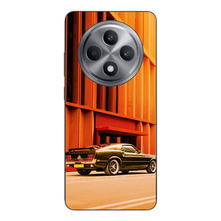 Husa compatibila cu Oppo Reno12 FS Silicon Gel Tpu Model Mustang Sunset