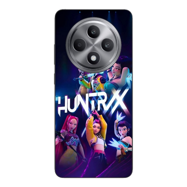 Husa compatibila cu Oppo Reno12 FS Silicon Gel Tpu Model KPop Demon Hunters HuntrXX