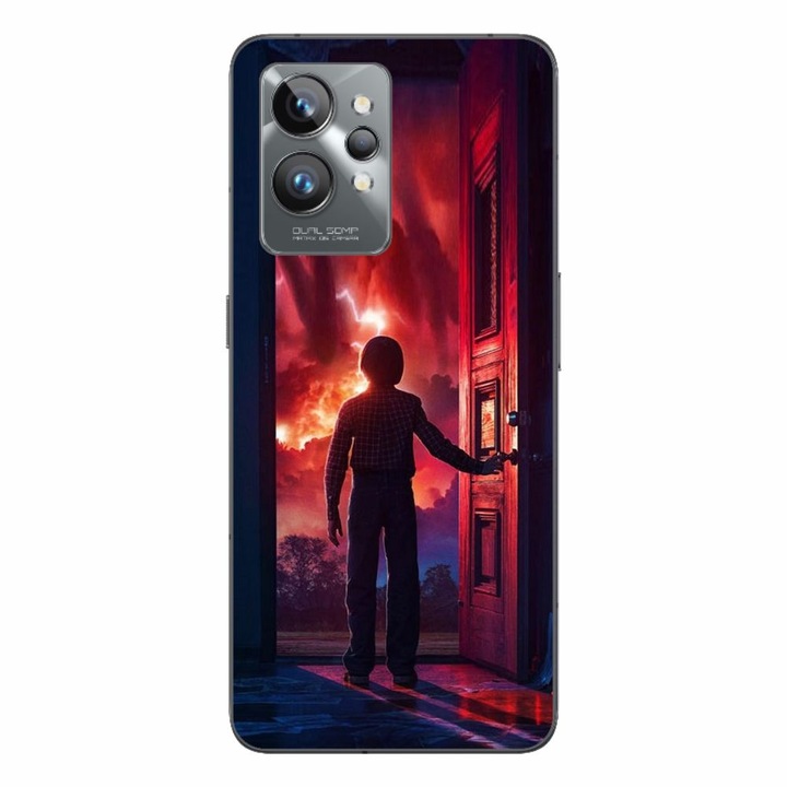 Husa compatibila cu Realme GT2 Pro Silicon Gel Tpu Model Stranger Things Door to Hell