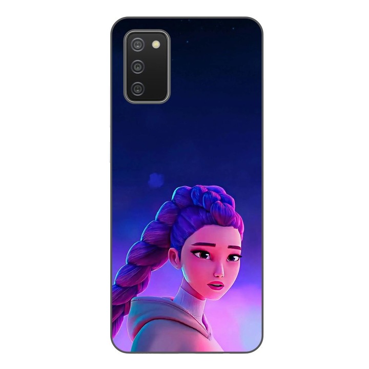 Husa compatibila cu Samsung Galaxy A03s Silicon Gel Tpu Model KPop Demon Hunters Rumi Sunset