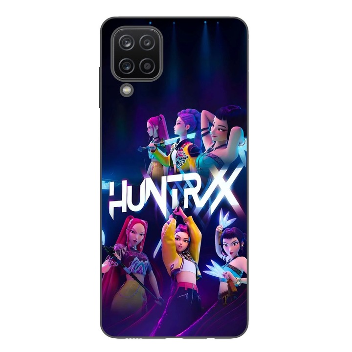 Husa compatibila cu Samsung Galaxy A12 Silicon Gel Tpu Model KPop Demon Hunters HuntrXX
