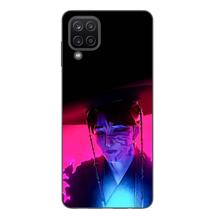 Husa compatibila cu Samsung Galaxy A12 Silicon Gel Tpu Model KPop Demon Hunters Jinu Universe