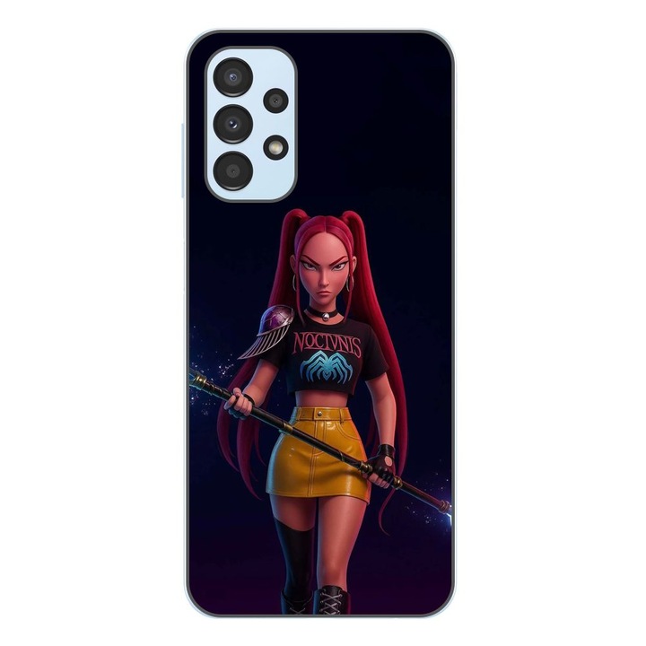 Husa compatibila cu Samsung Galaxy A23 4G, A23 5G Silicon Gel Tpu Model KPop Demon Hunters Mira Fight