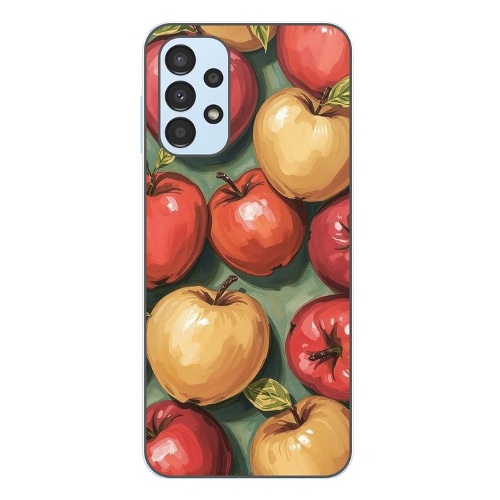 Husa compatibila cu Samsung Galaxy A23 4G, A23 5G Silicon Gel Tpu Model Painted compatibila cu Apples