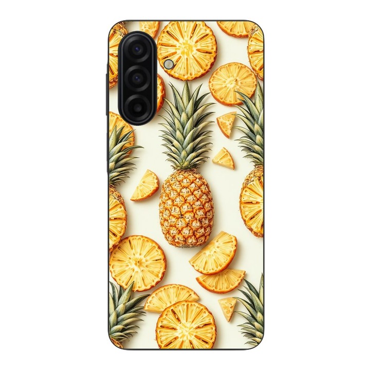 Husa compatibila cu Samsung Galaxy A17 Silicon Gel Tpu Model Juicy Pineapple