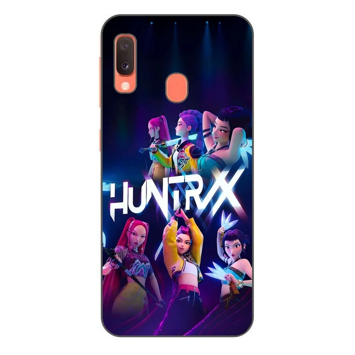 Husa compatibila cu Samsung Galaxy A20e Silicon Gel Tpu Model KPop Demon Hunters HuntrXX
