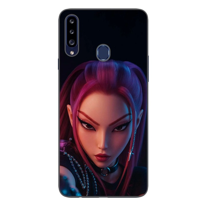 Husa compatibila cu Samsung Galaxy A20S Silicon Gel Tpu Model KPop Demon Hunters Beautiful Mira