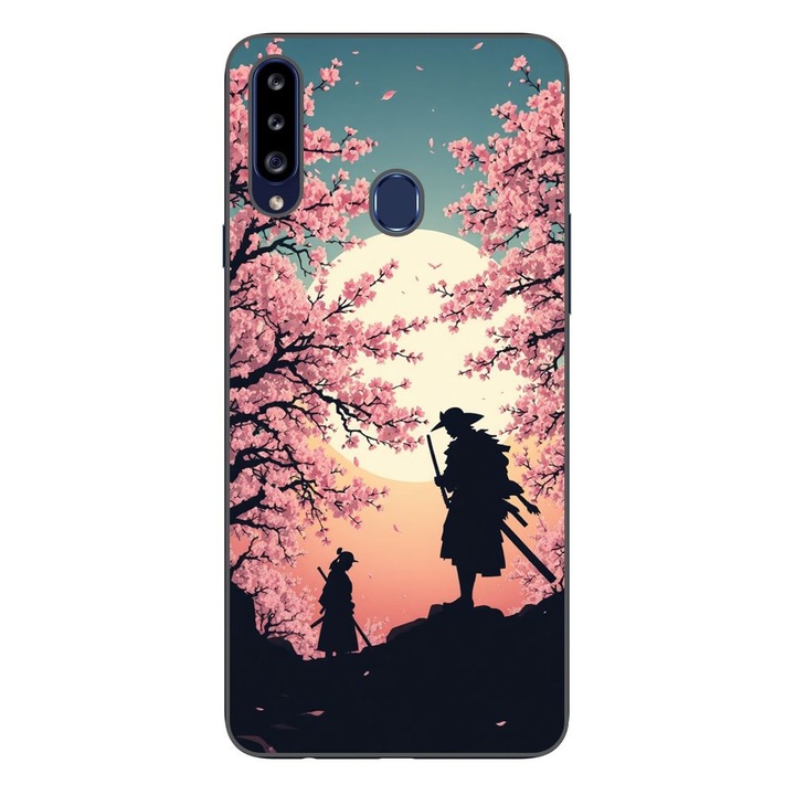 Husa compatibila cu Samsung Galaxy A20S Silicon Gel Tpu Model Samurai Training