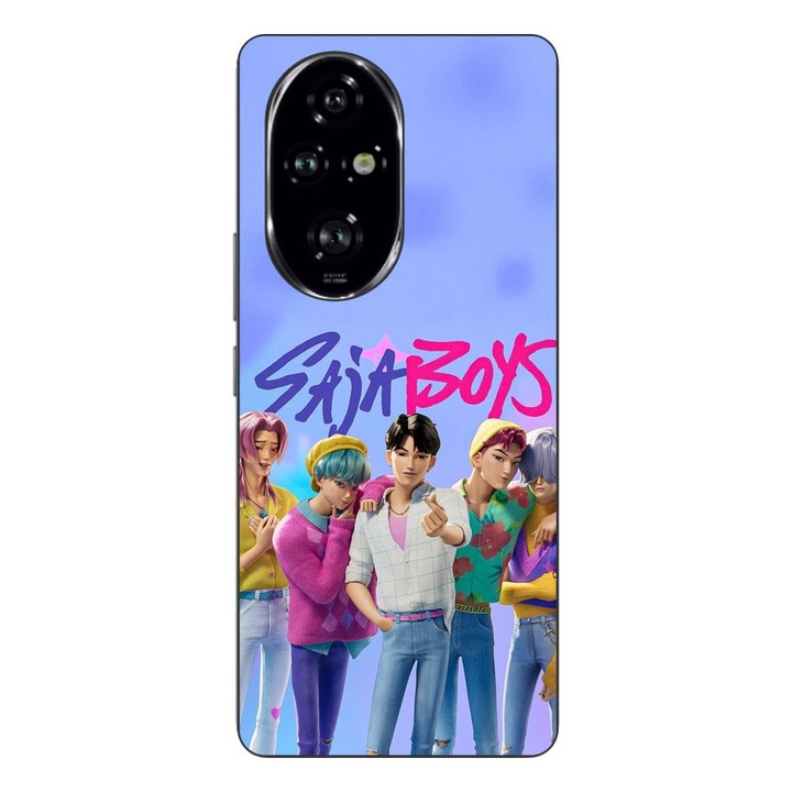 Husa compatibila cu Honor 200 Pro Silicon Gel Tpu Model KPop Demon Hunters Saja Boys