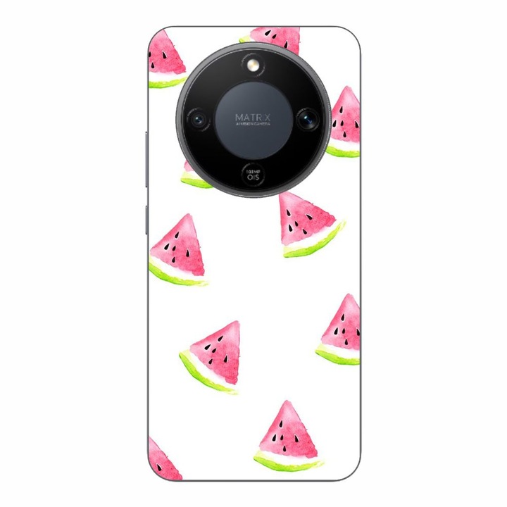 Husa compatibila cu Honor Magic8 Lite Silicon Gel Tpu Model Summer Slices