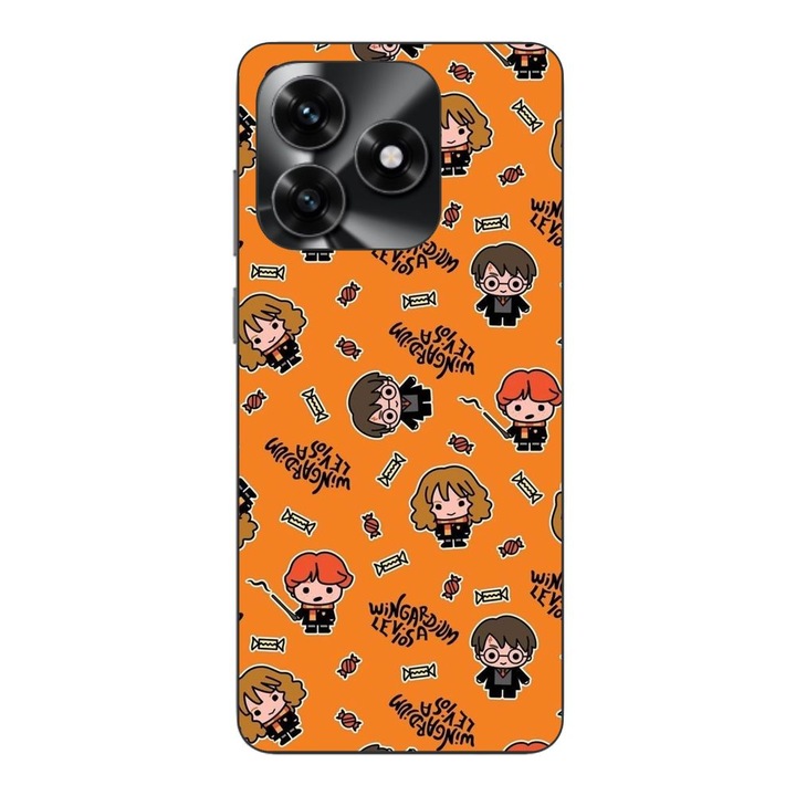 Husa compatibila cu Honor X5c Plus Silicon Gel Tpu Model Harry Potter Wingardium Leviosa