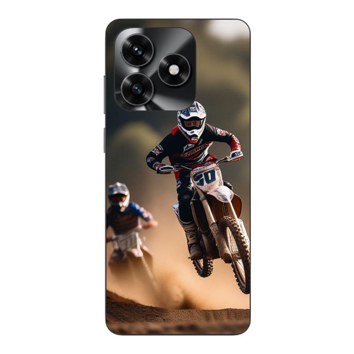 Husa compatibila cu Honor X5c Plus Silicon Gel Tpu Model Motocross