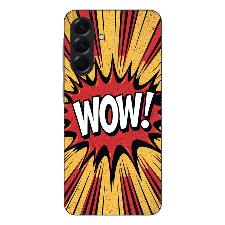 Husa compatibila cu Samsung Galaxy A26 Silicon Gel Tpu Model Comic Book WOW Text