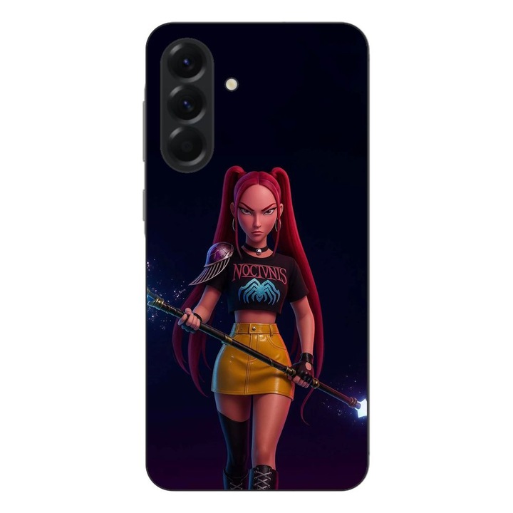 Husa compatibila cu Samsung Galaxy A26 Silicon Gel Tpu Model KPop Demon Hunters Mira Fight