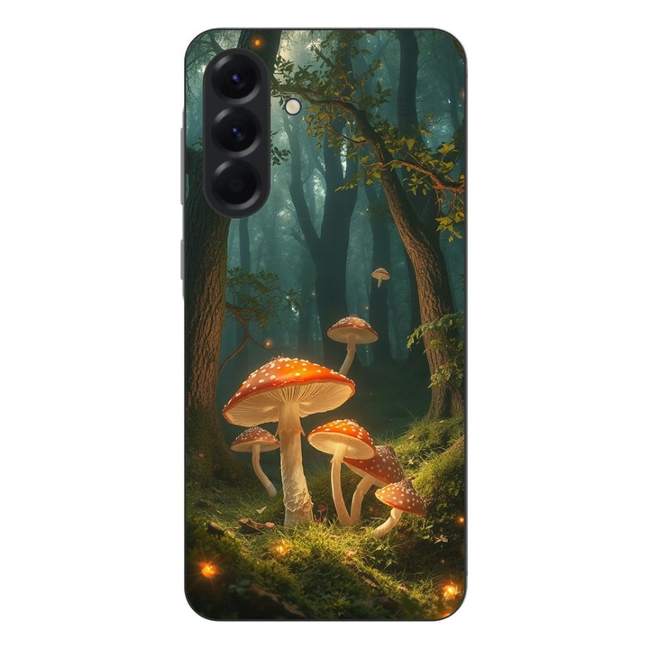Husa compatibila cu Samsung Galaxy A26 Silicon Gel Tpu Model Glowing Magical Mushrooms