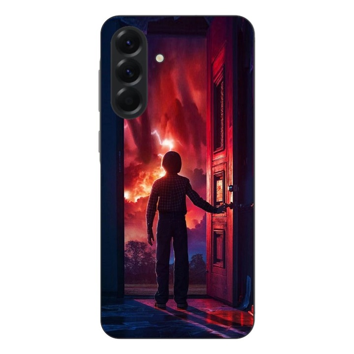 Husa compatibila cu Samsung Galaxy A26 Silicon Gel Tpu Model Stranger Things Door to Hell