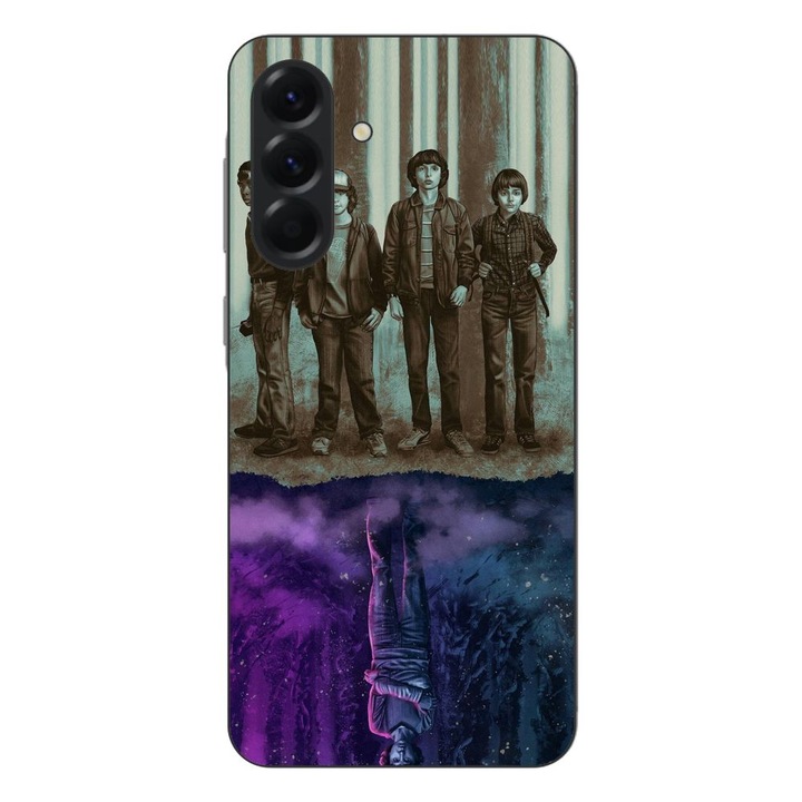 Husa compatibila cu Samsung Galaxy A26 Silicon Gel Tpu Model Stranger Things Upside Down Eleven