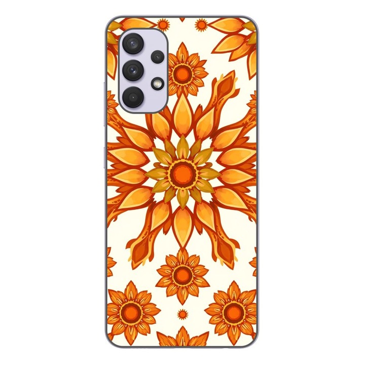 Husa compatibila cu Samsung Galaxy A32 5G Silicon Gel Tpu Model Sun Flower Soul