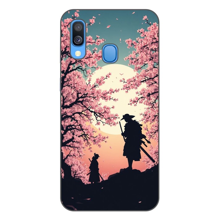 Husa compatibila cu Samsung Galaxy A40 Silicon Gel Tpu Model Samurai Training