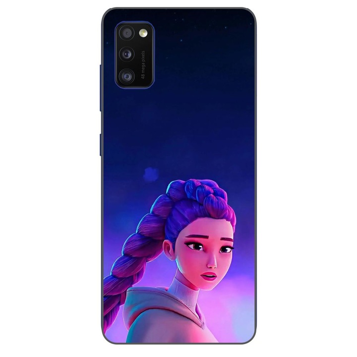 Husa compatibila cu Samsung Galaxy A41 Silicon Gel Tpu Model KPop Demon Hunters Rumi Sunset