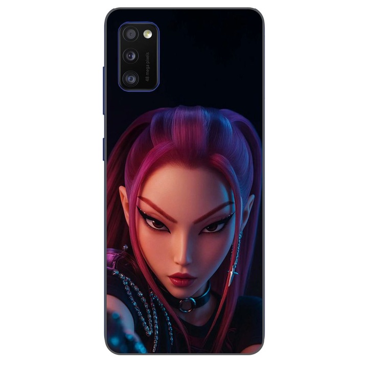 Husa compatibila cu Samsung Galaxy A41 Silicon Gel Tpu Model KPop Demon Hunters Beautiful Mira