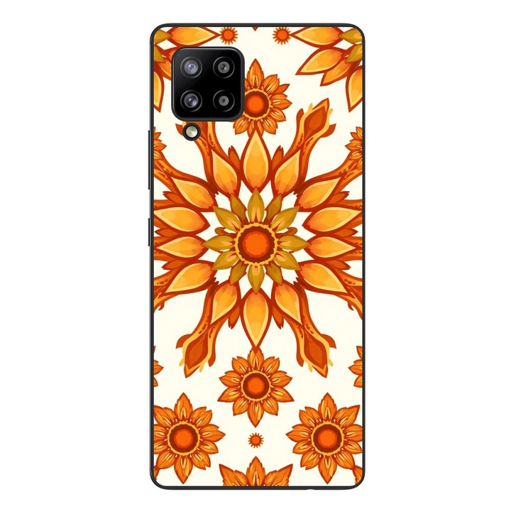 Husa compatibila cu Samsung Galaxy A42 5G Silicon Gel Tpu Model Sun Flower Soul
