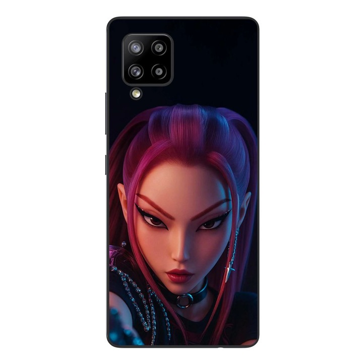 Husa compatibila cu Samsung Galaxy A42 5G Silicon Gel Tpu Model KPop Demon Hunters Beautiful Mira