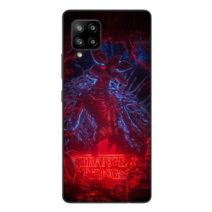 Husa compatibila cu Samsung Galaxy A42 5G Silicon Gel Tpu Model Stranger Things Demogorgon