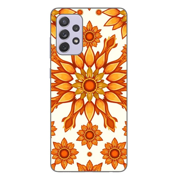 Husa compatibila cu Samsung Galaxy A72 5G Silicon Gel Tpu Model Sun Flower Soul